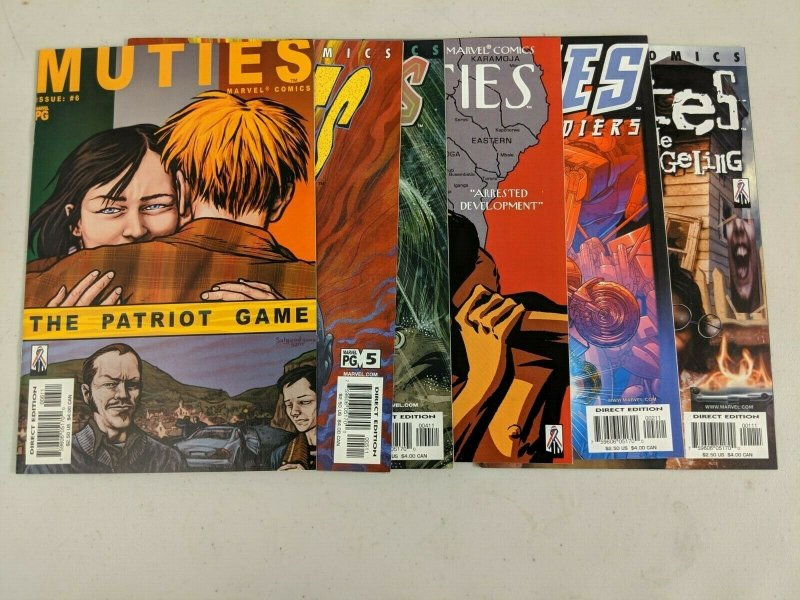 Muties #1-6 1 2 3 4 5 6 - Complete Set X-Men Tie-In - (Marvel 2002) - (8.0+)  
