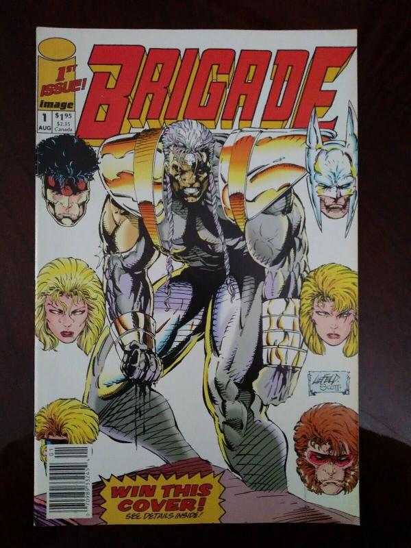 Brigade (1st Series) 1992 Rob Liefeld Newsstand Variant