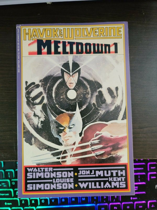 Havok & Wolverine: Meltdown #2  (1989)