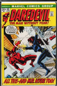 Daredevil #83 (1972) Daredevil [Moisture Damage]
