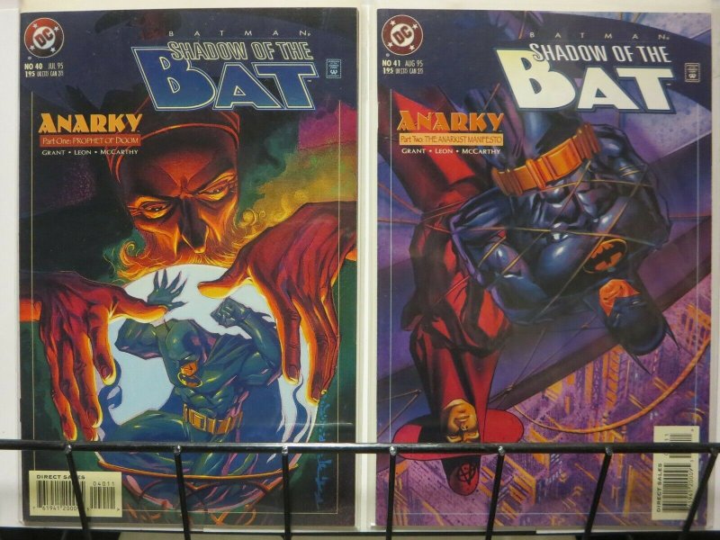 SHADOW OF THE BAT (1992) 40-41  VS. ANARKY ! 