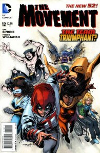 Movement, The #12 VF ; DC | New 52 Gail Simone Last Issue