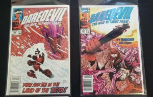 DAREDEVIL 4PC (VF) CAPTAIN AMERICA, NICK FURY, DEMONS DELUGED 1990-91