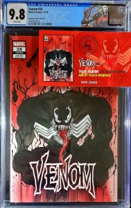 ️ Venom #28 CGC 9.8 Virgin Edition Peach Momoko Variant COA  Knull crain