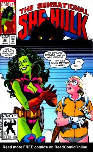 THE SENSATIONAL SHE-HULK #42 (1992) JOHN BYRNE | DIRECT EDITION