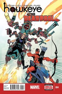 HAWKEYE VS. DEADPOOL #04 (2015) JAMES HARREN | TRADE DRESS