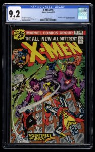 X-Men #98 CGC NM- 9.2 White Pages 1st Amanda Sefton!