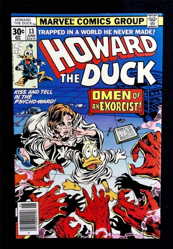 Howard the Duck 13 1st App of Kiss MARVEL 1977 SON OF SATAN Newsstand Variant NM