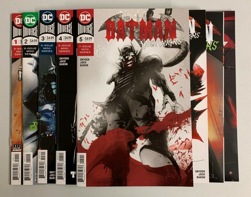 Batman Who Laughs #1-7 + The Grim Knight #1 (DC 2019) Scott Snyder (8.0+)