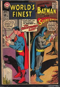 World's Finest Comics #171 (1967) Superman and Batman and Robin