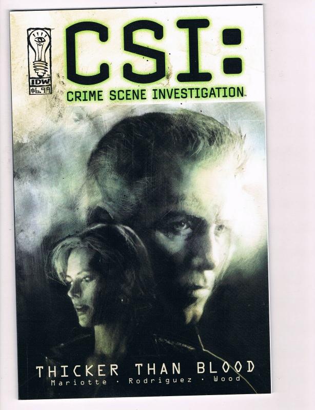 CSI: Miami Thicker Than Blood TPB IDW Comic Books Hi-Res Scans Awesome Issue! T3