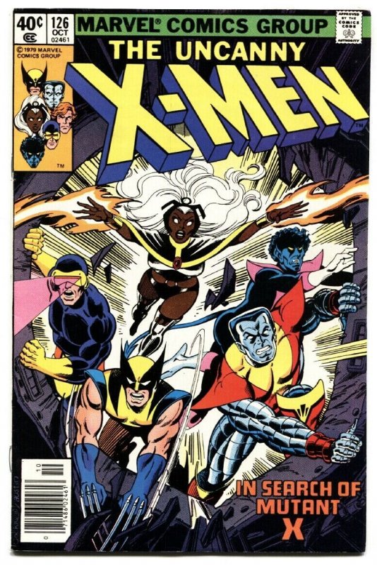 X-MEN #126 comic book--MARVEL BRONZE AGE comic