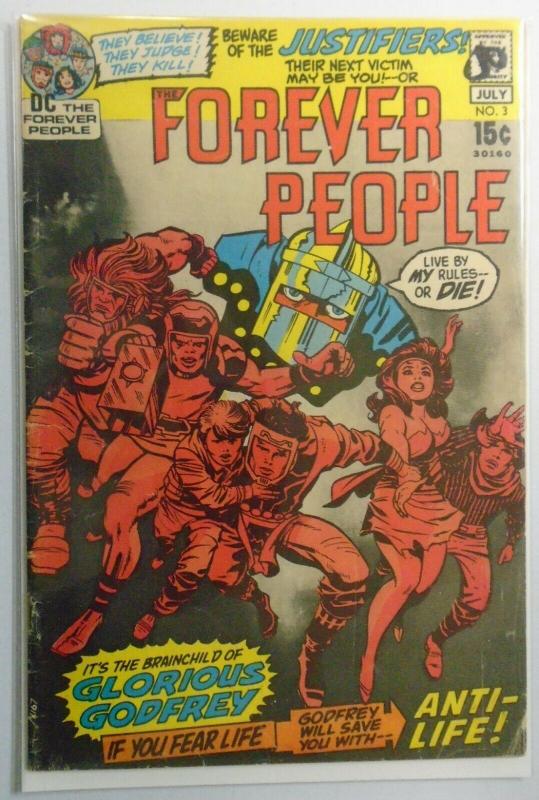 Forever People (1st Series) #3 Jack Kirby 2.5 (1971)