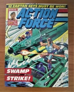 Action Force #10 - Swamp Strike GI Joe NM+