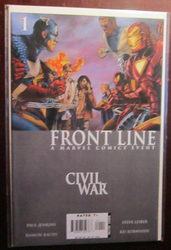 Civil War Front Line set:#1-8 8.0 VF (2006) 