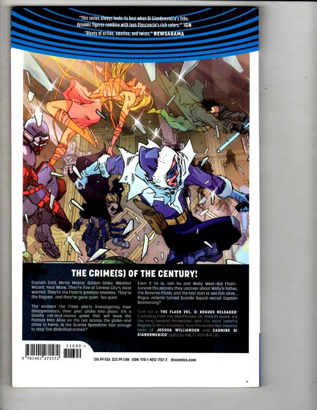 ROGUES RELOADED Flash Vol. # 3 DC Comics Graphic Novel Comic Book Batman J309