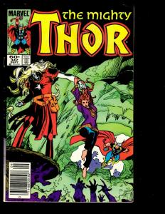 10 Thor Marvel Comics # 340 341 342 343 345 346 347 348 349 350 Spider-Man DS3