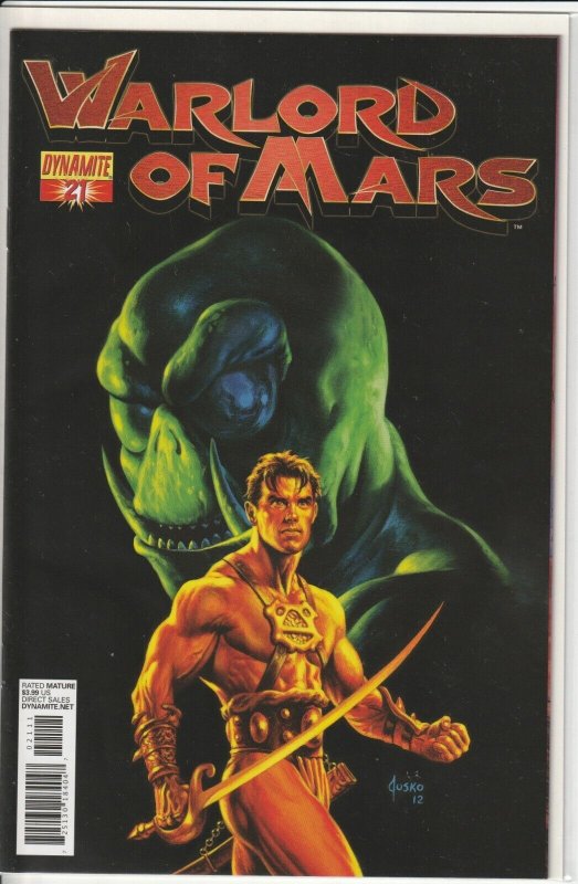 Warlord of Mars #21 Cover A Dynamite Comic NM