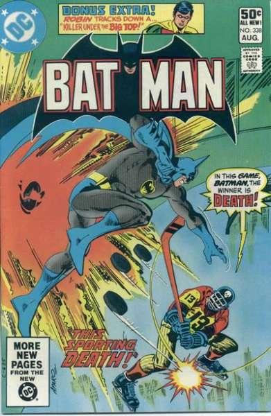 Batman (1940 series) #338, VG+ (Stock photo)