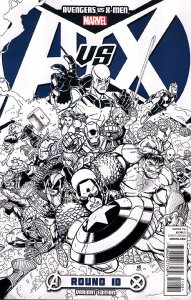 AVENGERS VS. X-MEN (AVX) (2012 Series) #10 BRADSKETCH Fine Comics Book