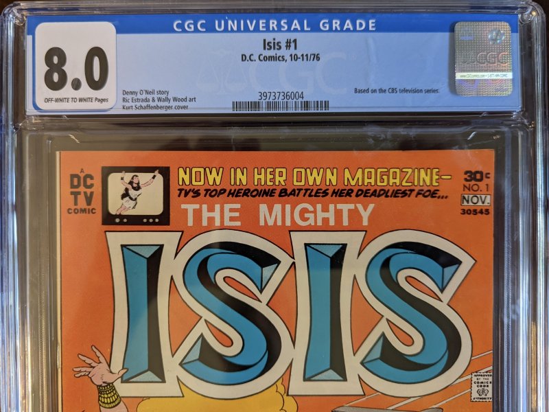 Isis #1  (1976) CGC 8.0