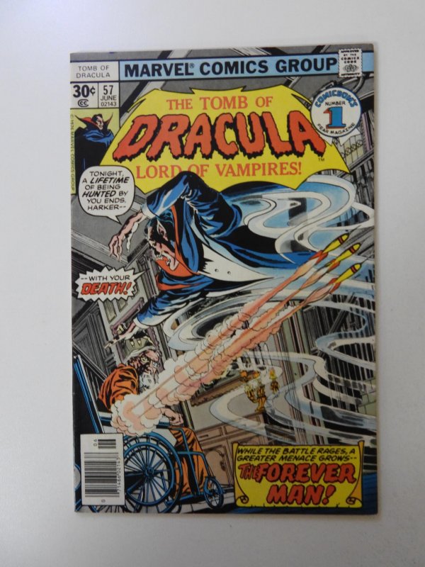 Tomb of Dracula #57 VF condition