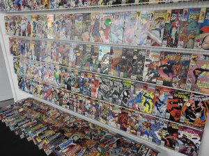 Huge Lot 200+ Comics W/ Web of Spider-Man, Spectacular Spider-Man, +More Avg FN-