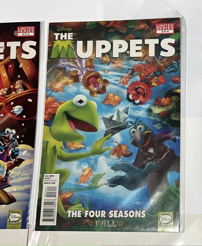 2 The Muppets Marvel Comic Books# 3 4 Avengers Defenders Thor Hulk 18 JS14