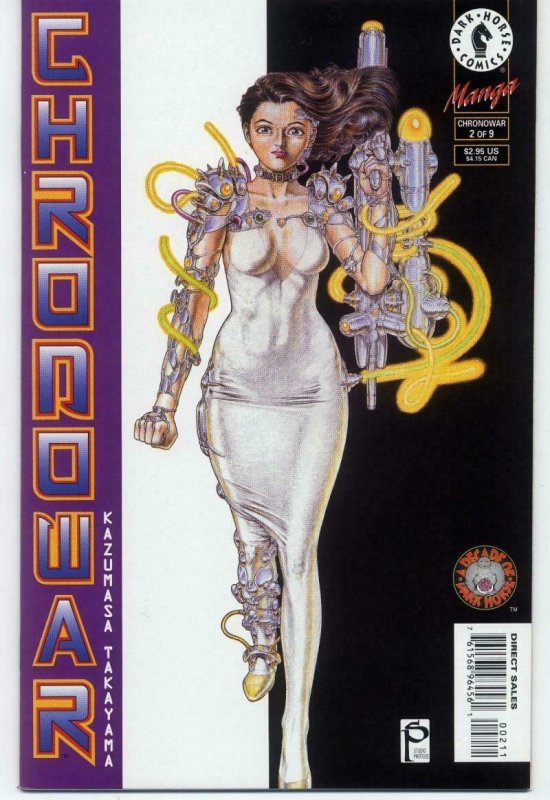 CHRONOWAR #2, NM, Takayama, Dark Horse, 1996, more in store