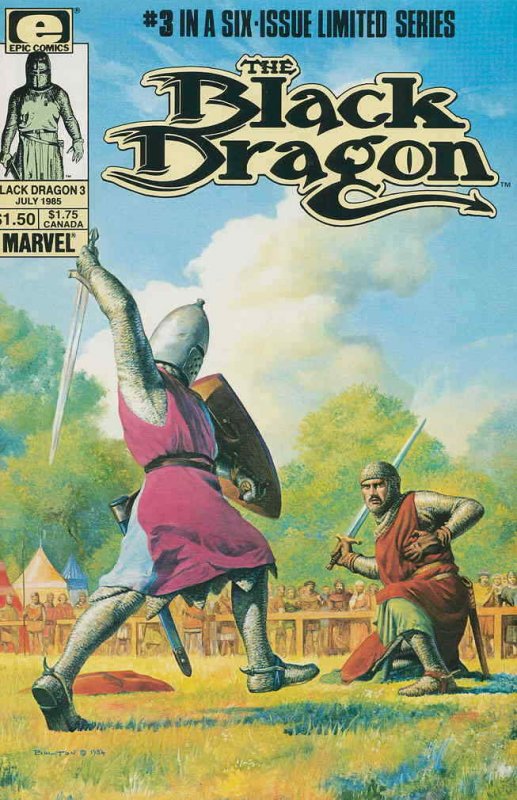 Black Dragon, The #3 VF/NM; Epic | save on shipping - details inside