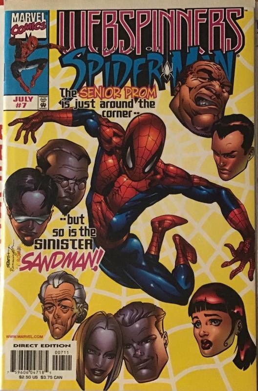 SPIDER-MAN :WEBSPINNERS  FIRST 8 ISSUES!PLUS 2 VARIANTS 10 BOOK LOT!