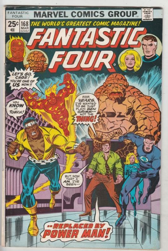 Fantastic Four Double Cover #164 (Nov-75) VF High-Grade Fantastic Four, Mr. F...