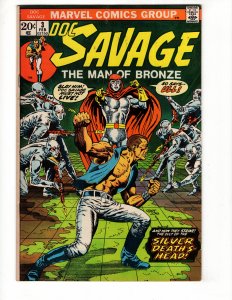 Doc Savage #3 (1973) Bronze Age MAN OF BRONZE / ID#558