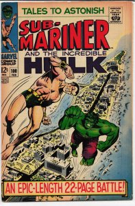 Tales to Astonish #100 (1968) Namor the Sub-Mariner