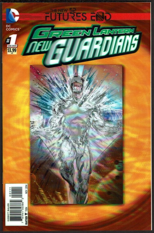 Futures End Green Lantern New Guardians 3-D Cover (2014, DC) 9.4 NM