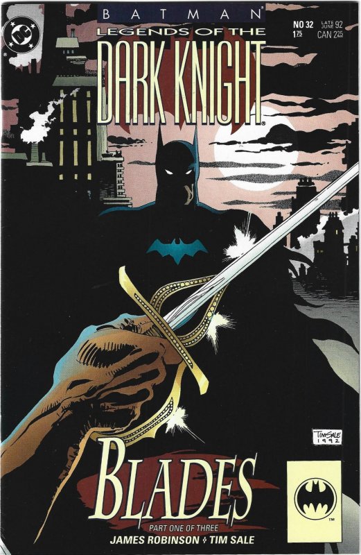 Legends of the Dark Knight #32 through 34 (1992)