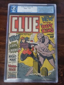 Clue Comics 1 PGX 5.5