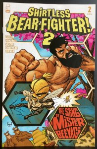 SHIRTLESS BEAR-FIGHTER 2 #2 COVER A JOHNSON - IMAGE COMICS - SEPTEMBER 2022