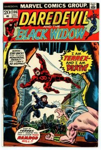 Daredevil 106 VG 4.0 Bronze Age Marvel 1973 Black Widow Moondragon Dark Messiah