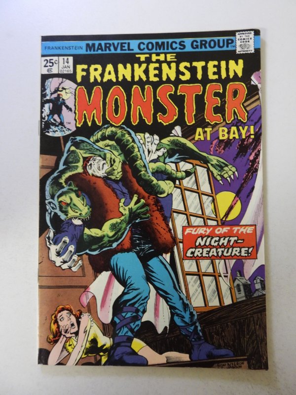 The Frankenstein Monster #14 (1975) VF- condition