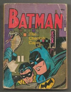 Batman Robin Cheetah Caper ORIGINAL Vintage 1974 Whitman Big Little Book 5771 