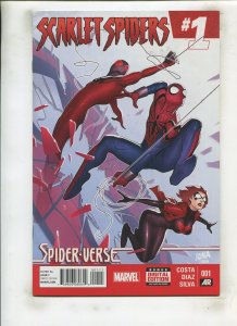 SCARLET SPIDERS #1 (9.2) THE WIDOW!! 2014