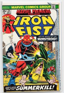 Marvel Premiere #24 (1975) Iron Fist [Key Issue]