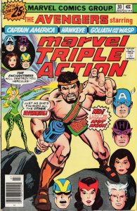 Marvel Triple Action #30 (1976) The Avengers
