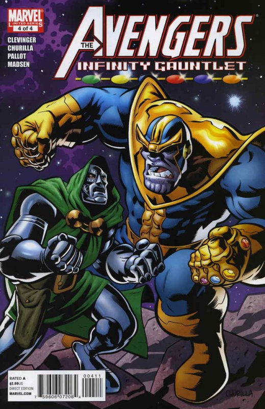 avengers vs thanos comic book