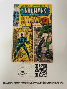 Amazing Adventures Feat. The Inhumans & The Black Widow # 5 VG Marvel 14 J225