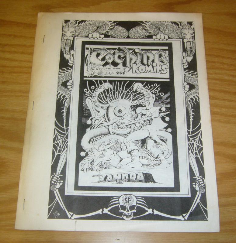 Coching Komiks #1 FN- (1st) print - xandra - underground comix - bulanadi 1976