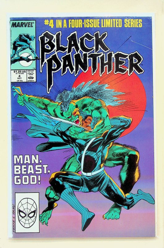 Black Panther #1-4 (Jul-Sep 1988, Marvel) - 4 comics - Near Mint