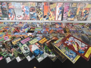 Huge Lot 180+ Comics W/ Blaze, Captain America, Swamp Thing+ Avg VF- Condition!