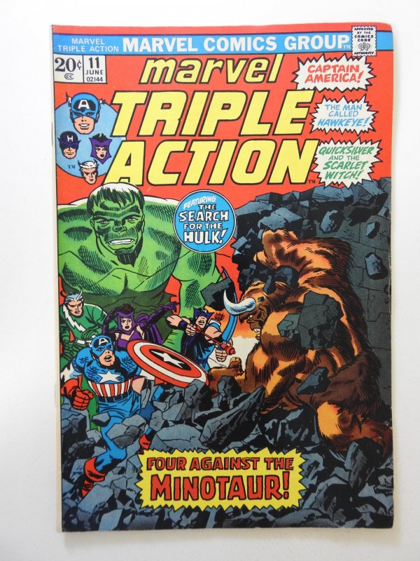 Marvel Triple Action #11 (1973) FN Condition!